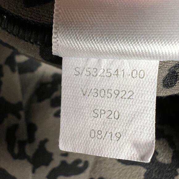 Athleta Stash Pocket 7/8 Tight II Leopard Print Leggings Gray Black Size S - Picture 5 of 10